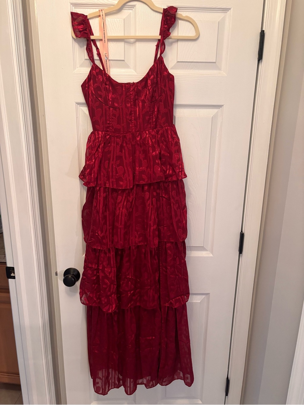 Lulus NWT Women’s Red Dress Size XS Semi Formal NEW